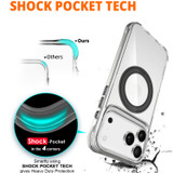 iCoverLover For iPhone 17 Pro Clear Case Compatible with MagSafe Ring Kickstand | iCoverLover Australia