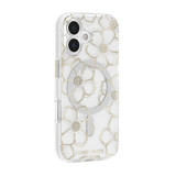 For iPhone 17 Case-Mate Floral Gems Compatible with MagSafe Cover Gold | iCoverLover Australia