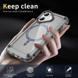 For iPhone 17 MagSafe Compatible Case - Protective, Shockproof Cover & Camera Lens Protection, Clear Black | iCoverLover Australia