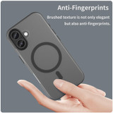For iPhone 17 MagSafe Compatible Case - Frosted Finish, Protective Cover, Black | iCoverLover Australia