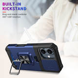 For iPhone 16 Case, Protective Camera Shield, Card Slot Armour Cover, Silver | iCoverLover Australia