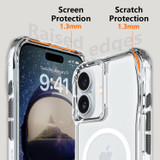 iCoverLover For iPhone 16 Plus Case Compatible with MagSafe Shockproof Cover Clear | iCoverLover Australia