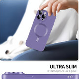 For iPhone 16 Plus Case, MagSafe Compatible Protective Matte Silicone Cover, Lens Protectors, Purple | iCoverLover Australia