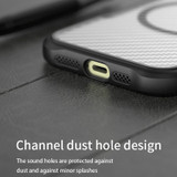 For iPhone 16 Pro Case, Carbon Textured MagSafe Compatible Cover,Blue | iCoverLover Australia