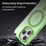 For iPhone 16 Pro Max Case, Frosted Translucent MagSafe Compatible Cover, Green | iCoverLover Australia