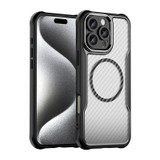 For iPhone 16 Pro Max Case, Carbon Textured MagSafe Compatible Cover,Black | iCoverLover Australia