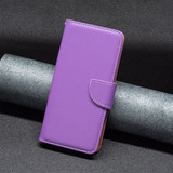 For iPhone 16 Pro Max Case, Lychee Texture Folio PU Leather Wallet Cover, Purple | iCoverLover Australia