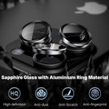 iCoverLover [2-Pack] For iPhone 16 Pro Camera Lens Protectors with Locator Black | iCoverLover Australia