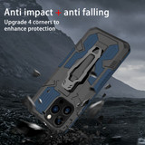 For iPhone 15 Pro Max Case, Tough Protective Cover, Holder Clip, Blue | iCoverLover Australia