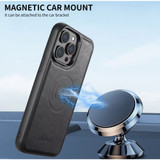 For iPhone 15 Case Elegant Detachable Compatible with MagSafe Wallet Cover Black | iCoverLover Australia