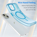 For iPhone 16 Plus Case, Frosted Translucent MagSafe Compatible Cover, Blue | iCoverLover Australia