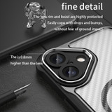 For iPhone 16 Plus Case, Carbon Textured MagSafe Compatible Cover,Black | iCoverLover Australia