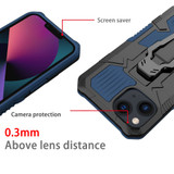 For iPhone 15 Case, Tough Protective Cover, Holder Clip, Blue | iCoverLover Australia