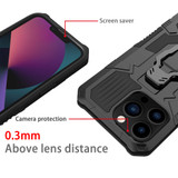 For iPhone 15 Pro Case, Tough Protective Cover, Holder Clip, Black | iCoverLover Australia
