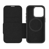 For iPhone 15 Pro Max Cover, EFM Monaco Wallet MagSafe Case, Black/Space Grey | iCoverLover Australia