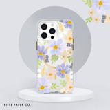 For iPhone 15 Pro Case-Mate Rifle Paper MagSafe Cover, Pastel Marguerite | iCoverLover Australia