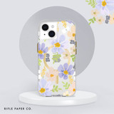 For iPhone 15 Plus Case-Mate Rifle Paper MagSafe Cover, Pastel Marguerite | iCoverLover Australia