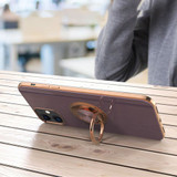 For iPhone 15 Plus Case, Electroplating Luxury, Kickstand Ring Holder Cover, Purple | iCoverLover Australia