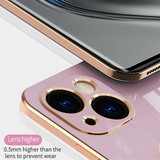 For iPhone 15 Plus Case, Electroplating Luxury, Kickstand Ring Holder Cover, Purple | iCoverLover Australia