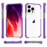 For iPhone 15 Pro Case, TPU+Acrylic Durable Shockproof Four-corner Airbag Protective Cover, Purple | iCoverLover Australia