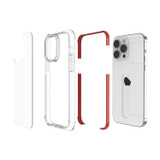 For iPhone 15 Pro Case, TPU+Acrylic Durable Shockproof Four-corner Airbag Protective Cover, Red | iCoverLover Australia