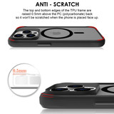 For iPhone 14 Pro Case Compatible with MagSafe Carbon Fibre Pattern Cover Black | iCoverLover Australia