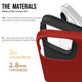 For iPhone 14 Pro Max Case Armour Shockproof Strong Light Slim Cover Red | iCoverLover Australia