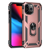 For iPhone 14 Pro Max Case, Protective Shockproof TPU/PC Cover, Ring Holder, Rose Gold | iCoverLover Australia