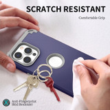 For iPhone 14 Pro Case, Protective Triple-layer Armour Cover, Navy Blue | iCoverLover Australia