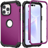 For iPhone 14 Pro Case, Protective Triple-layer Armour Cover, Dark Purple | iCoverLover Australia