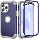 For iPhone 14 Pro Max Case, Protective Triple-layer Armour Cover, Navy Blue | iCoverLover Australia