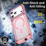 For iPhone 17 Pro Max MagSafe Compatible Case - Protective, Shockproof Cover & Camera Lens Protection, Clear Pink | iCoverLover Australia