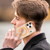 For iPhone 17 Pro Max MagSafe Compatible Case - Frosted Finish, Protective Cover, Orange | iCoverLover Australia