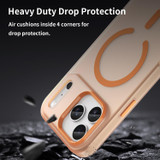 For iPhone 17 Pro Max MagSafe Compatible Case - Frosted Finish, Protective Cover, Orange | iCoverLover Australia