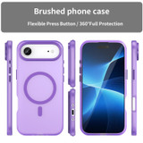 For iPhone Air MagSafe Compatible Case - Frosted Finish, Protective Cover, Dark Purple | iCoverLover Australia