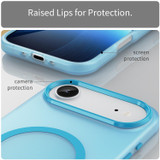 For iPhone Air MagSafe Compatible Case - Frosted Finish, Protective Cover, Blue | iCoverLover Australia