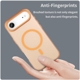 For iPhone Air MagSafe Compatible Case - Frosted Finish, Protective Cover, Orange | iCoverLover Australia