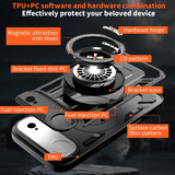 For iPhone Air MagSafe Compatible Case - Rotating Kickstand Protective Cover, Red | iCoverLover Australia