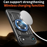 For iPhone Air MagSafe Compatible Case - Rotating Kickstand Protective Cover, Grey | iCoverLover Australia