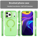 For iPhone 17 Pro Max MagSafe Compatible Case - Frosted Finish, Protective Cover, Green | iCoverLover Australia