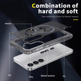 For Samsung Galaxy S24 Case - MagSafe compatible, Shock-Absorbent Protective Cover, Clear Black | iCoverLover Australia