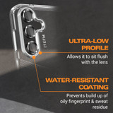 For Samsung Galaxy S24 Camera Lens EFM Armour, Carbon | iCoverLover Australia