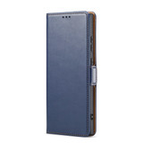 For Samsung Galaxy S23 Ultra Case Leather Flip Wallet Folio Cover Blue | iCoverLover Australia