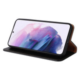 For Samsung Galaxy S23 Case Leather Flip Wallet Folio Cover Black | iCoverLover Australia