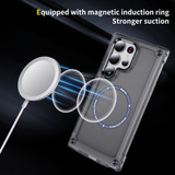 For Samsung Galaxy S24 Ultra Case - MagSafe compatible, Shock-Absorbent Protective Cover, Clear Black | iCoverLover Australia