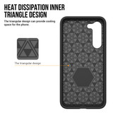 For Samsung Galaxy S23 Case Armour Protective Strong Cover Black | iCoverLover Australia