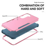For Samsung Galaxy S23 Case, Protective TPU+PC Shockproof Cover, Pink+Blue | iCoverLover Australia