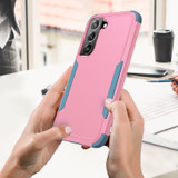 For Samsung Galaxy S23 Case, Protective TPU+PC Shockproof Cover, Pink+Blue | iCoverLover Australia