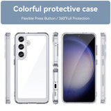 For Samsung Galaxy S24 Case - Durable Acrylic + TPU, Scratch-Resistant, Easy-Access, Clear | iCoverLover Australia