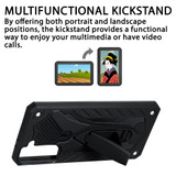 For Samsung Galaxy S23 Case Armour Shockproof Tough Cover Kickstand Black | iCoverLover Australia